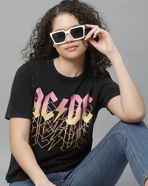 Printed Oversized Tshirt For Women
