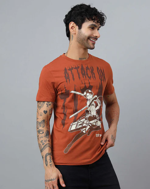 Printed Regular Fit Tshirt For Men